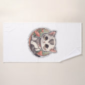 かわいいかわいい子猫 バスタオル (バスタオル)