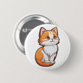 かわいいかわいい子猫 缶バッジ (正面&裏面)