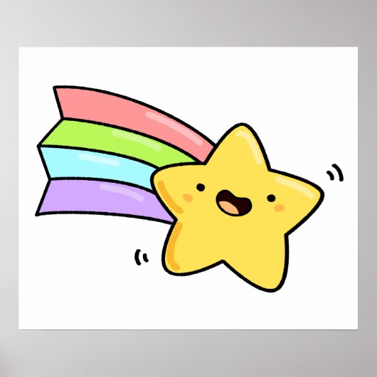 かわいいかわいい射撃、 発砲スター ポスター (正面)