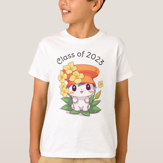 かわいいかわいい幼稚園卒業 Tシャツ (正面)