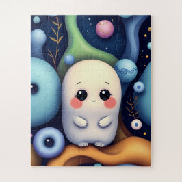 かわいいかわいい幽霊インドリーミー宇宙 ジグソーパズル