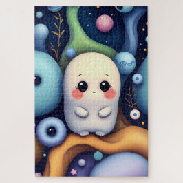 かわいいかわいい幽霊インドリーミー宇宙 ジグソーパズル