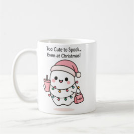 かわいいかわいい幽霊クリスマス コーヒーマグカップ