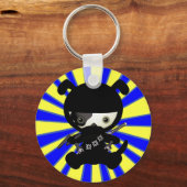 かわいいかわいい忍者子犬キーホルダー キーホルダー (正面)