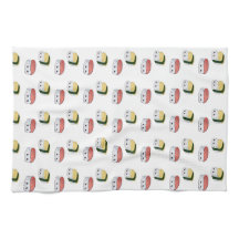 かわいいかわいい日本のすしフードアートキャラクター真木