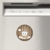 かわいいかわいい温かいココアドリンク マグネット (インサイチュ (食洗機))