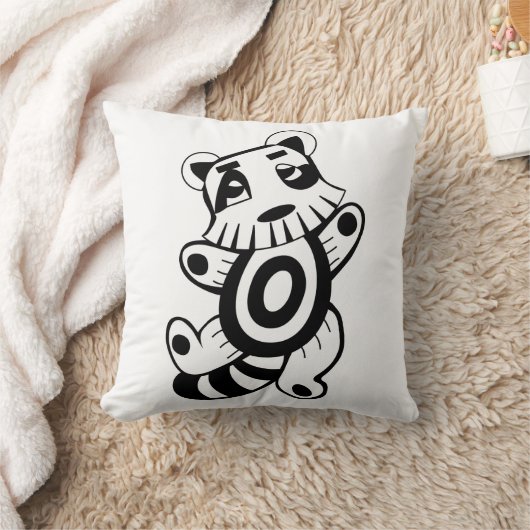 かわいいかわいい漫画のキャラクター枕 クッション (ブランケット)