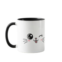 かわいいかわいい猫の顔