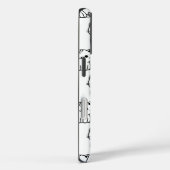 かわいいかわいい猫パターンiPhoneケース Case-Mate iPhoneケース (裏面 / 右)