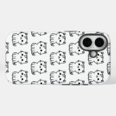 かわいいかわいい猫パターンiPhoneケース Case-Mate iPhoneケース (裏面 (横))
