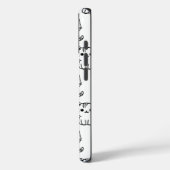 かわいいかわいい猫パターンiPhoneケース Case-Mate iPhoneケース (裏面 / 左)