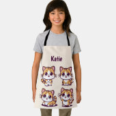 かわいいかわいい猫ポーズ エプロン (インサイチュ)