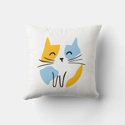 かわいいかわいい猫 クッション (裏面)