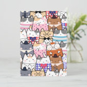 かわいいかわいい猫 招待状 (スタンド正面)