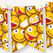 かわいいかわいい絵文字。 バンティングフラッグ