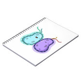 かわいいかわいい菌 ノートブック (左側)