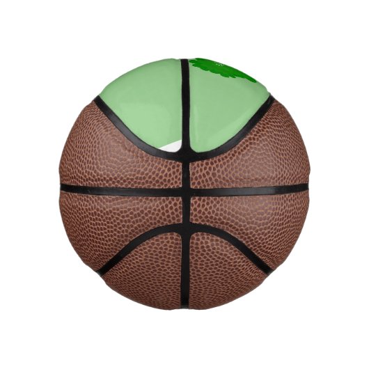 かわいいかわいい踊りブロッコリー漫画イラストレーション ミニバスケットボール (右)