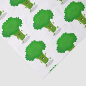 かわいいかわいい踊りブロッコリー漫画イラストレーション 薄葉紙 (詳細)