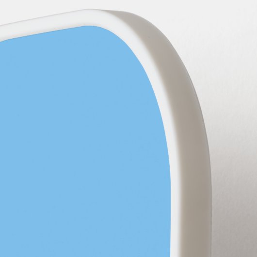 かわいいかわいい車の漫画イラストレーション ピックルボールラケット (左詳細)