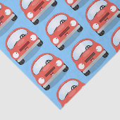 かわいいかわいい車の漫画イラストレーション 薄葉紙 (詳細)