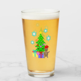 かわいいかわいい顔クリスマスツリーシーン， ZSG タンブラーグラス