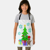 かわいいかわいい顔クリスマスツリーシーン, ZSSD エプロン (インサイチュ)
