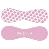 かわいいかわいらしピンクのハートパターン名 ソフトボール (パネル)