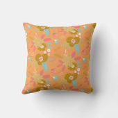 かわいいかわいらしフローラ クッション (裏面)