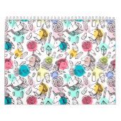 かわいいかわいらしユニコーン カレンダー (カバー)