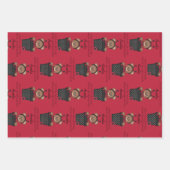 かわいいかわいらし孫娘ラディバグ子供の誕生日 ラッピングペーパーシート (正面2)