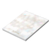 かわいいかわいらし《写真》ぼけ味 ノートパッド (回転)