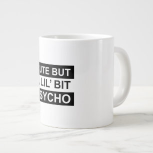 かわいいが少しばかりの精神状態 ジャンボコーヒーマグカップ