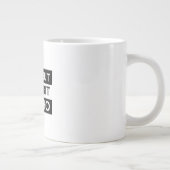 かわいいが少しばかりの精神状態 ジャンボコーヒーマグカップ (右)