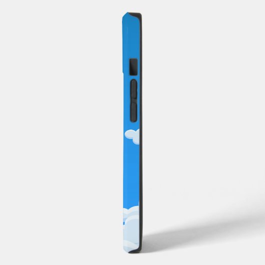 かわいいが空で気球を餃子にする Case-Mate iPhoneケース (裏面 / 左)