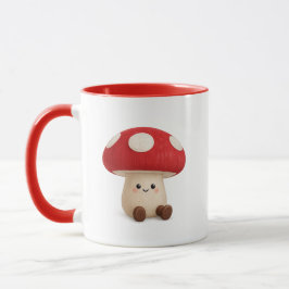 かわいいきのこのマグカップ マグカップ