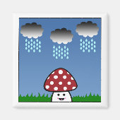 かわいいきのこ磁石 マグネット (正面)