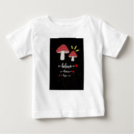 かわいいきのこTシャツ ベビーTシャツ