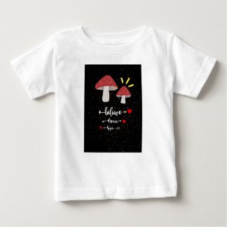 かわいいきのこTシャツ ベビーTシャツ