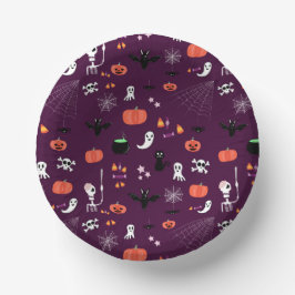 かわいいくて怖いハロウィンアート ペーパーボウル