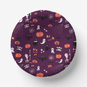 かわいいくて怖いハロウィンアート ペーパーボウル