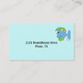 かわいいくぼんだ宝物お母さんカード コーリングカード (裏面)