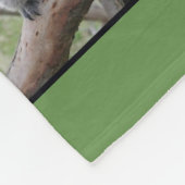 かわいいくまのコラージュ フリースブランケット (角)