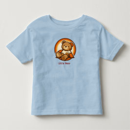 かわいいくまのレトロかわいいトドラーTシャツ トドラーTシャツ