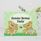 かわいいくまの性はパーティーを明らかにします 招待状 (スタンド正面)