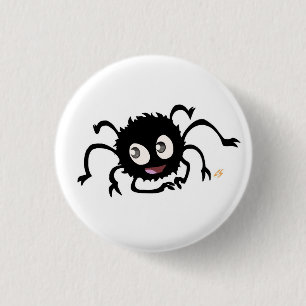 かわいいくもボタンPin 缶バッジ