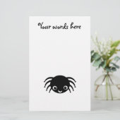 かわいいくも 便箋 (スタンド正面)