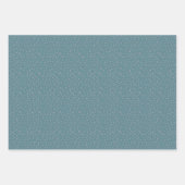 かわいいくるみクラッカーホリデーシーズンのパターン ラッピングペーパーシート (正面3)