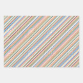 かわいいくるみ割りバレエパターンクリスマス ラッピングペーパーシート (正面3)