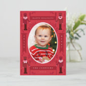 かわいいくるみ割り人形とバナー シーズンカード (スタンド正面)