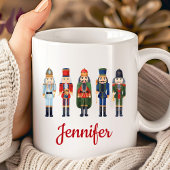 かわいいくるみ割り人形のクリスマス コーヒーマグカップ